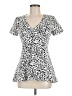 Hutch Silver Short Sleeve Top Size M - photo 2