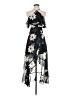 Lulus 100% Polyester Floral Black Cocktail Dress Size XS - photo 1