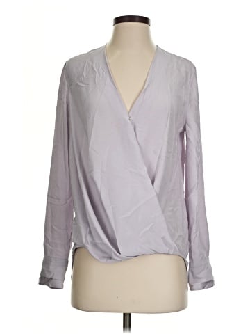 Rag & Bone Long Sleeve Silk Top (view 1)