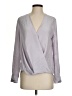 Rag & Bone 100% Silk Gray Long Sleeve Silk Top Size XS - photo 1