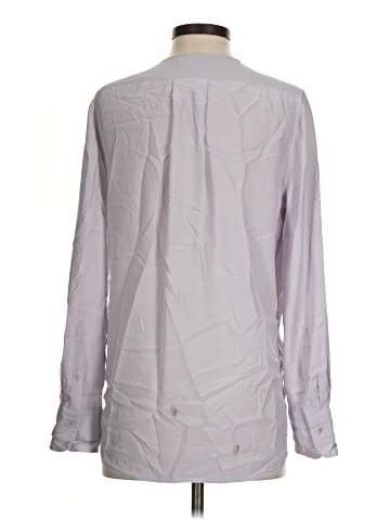 Rag & Bone Long Sleeve Silk Top (view 2)