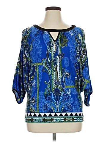 Beige by ECI 3/4 Sleeve Blouse (view 1)