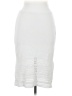 Aqua 100% Acrylic White Casual Skirt Size M - photo 1