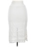 Aqua 100% Acrylic White Casual Skirt Size M - photo 2