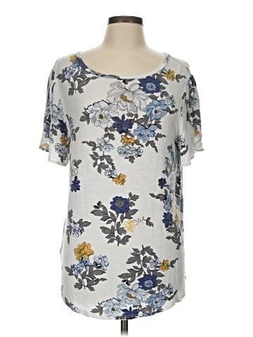 Ann Taylor LOFT Outlet Short Sleeve T-Shirt (view 1)