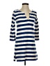 J.Crew 100% Cotton Blue 3/4 Sleeve Top Size XXS - photo 1