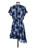 Aqua 100% Polyester Tie-dye Blue Casual Dress Size S - photo 2