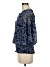 Chaus 100% Polyester Blue 3/4 Sleeve Blouse Size M - photo 5