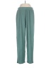 Open Edit Solid Teal Casual Pants Size S - photo 1