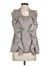 Apostrophe Gray Sleeveless Blouse Size L - photo 1