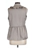 Apostrophe Gray Sleeveless Blouse Size L - photo 2