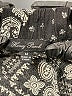 Honey Punch 100% Rayon Paisley Black Shorts Size M - photo 3