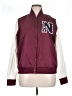Nike 100% Polyester Burgundy Jacket Size XL - photo 1