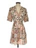 BA&SH Paisley Tan Casual Dress Size XS (0) - photo 1