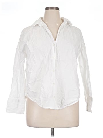 Zara Long Sleeve Button-Down Shirt (view 1)