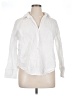 Zara White Long Sleeve Button-Down Shirt Size XL - photo 1