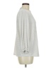 Adrianna Papell Silver 3/4 Sleeve Blouse Size M - photo 4
