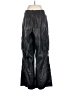 Urban Outfitters 100% Polyurethane Black Cargo Pants Size S - photo 2