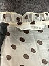 Zara Polka Dots Ivory 3/4 Sleeve Blouse Size XL - photo 7