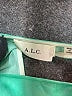 A.L.C. 100% Silk Tie-dye Teal Casual Dress Size 2 - photo 7