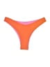 Unbranded Color Block Orange Swimsuit Bottoms Size S (estimated) - photo 1