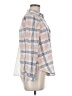 Hem & Thread 100% Cotton Plaid Pink Long Sleeve Blouse Size M - photo 4