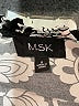 MSK 100% Rayon Print Silver Casual Dress Size S - photo 7