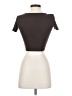 Zara Brown Short Sleeve Top Size S - photo 2