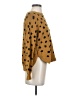 Madewell Polka Dots Gold Pullover Sweater Size XS - photo 4