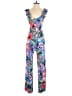 Sugar Lips Tropical Blue Jumpsuit Size S - photo 1