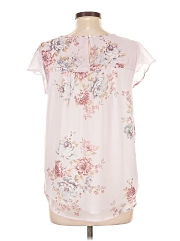 Ann Taylor LOFT Short Sleeve Blouse (view 2)