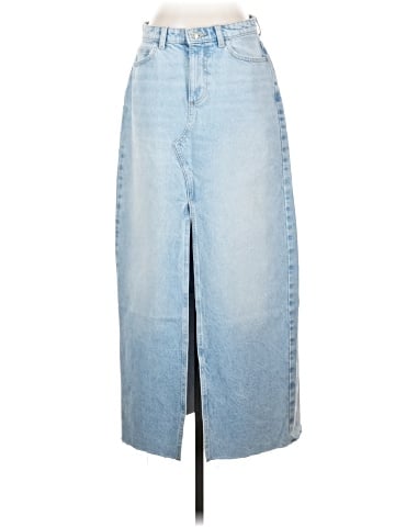 Zara Denim Skirt (view 1)