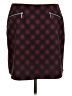 Maurices Argyle Burgundy Formal Skirt Size M - photo 1