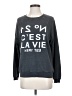 Forever 21 Gray Long Sleeve Top Size S - photo 1
