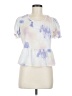 I.N. San Francisco Tie-dye White Short Sleeve Top Size M - photo 1