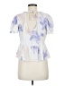 I.N. San Francisco Tie-dye White Short Sleeve Top Size M - photo 2