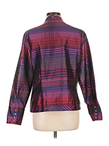 Coldwater Creek Long Sleeve Silk Top (view 2)