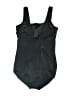 Lands' End Solid Black One Piece Swimsuit Size 8 - photo 2