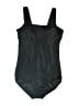 Lands' End Solid Black One Piece Swimsuit Size 8 - photo 1