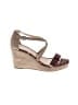 CL by Laundry Tan Wedges Size 7 - photo 1