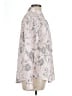 DKNY Print Pink Long Sleeve Blouse Size L - photo 4