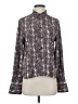 Equipment Paisley Gray Long Sleeve Blouse Size S - photo 1