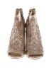 Jessica Simpson Aztec Or Tribal Print Floral Fair Isle Graphic Jacquard Paisley Tropical Metallic Ivory Sandals Size 8 1/2 - photo 2