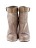 Chloé Tan Leather Buckle Accent Ankle Boots Size EU 38 - photo 2
