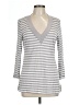 People Like Frank Gray 3/4 Sleeve Top Size L - photo 1