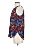 J.Crew Factory Store 100% Polyester Multi Color Blue Sleeveless Blouse Size 2 - photo 5