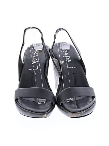 Prada Leather Wedges (view 2)