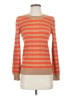 Talbots Stripes Orange Wool Pullover Sweater Size XS - photo 1