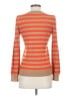 Talbots Stripes Orange Wool Pullover Sweater Size XS - photo 2