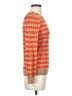 Talbots Stripes Orange Wool Pullover Sweater Size XS - photo 4